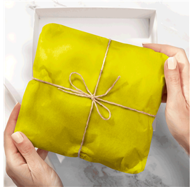 Papel Seda Pastel Yellow 50x75cm