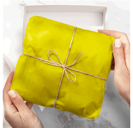 Papel Seda Pastel Yellow 50x75cm