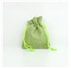 Saco 7x9cm juta Emerald Green