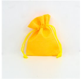 Sacs de Jute Lemon Yellow 7x9cm