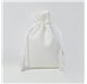 Saco 10x14cm juta Pure White