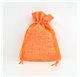 Sacs de Jute Pumpkin Orange 10x14cm