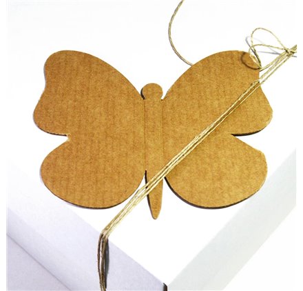 Etiqueta Kraft Forest 135x110mm