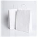 Bolsas de papel Kraft Asa rizada