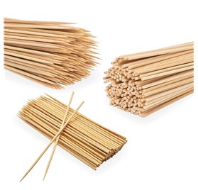 Pau bamboo espetadas pack 100