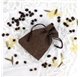 Bolsa yute Chocolate Brown 10x14cm