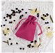 Saco 10x14cm juta Flamingo Pink