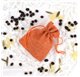 Saco 10x14cm juta Pumpkin Orange