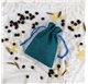 Bolsa yute Turquoise Blue 10x14cm