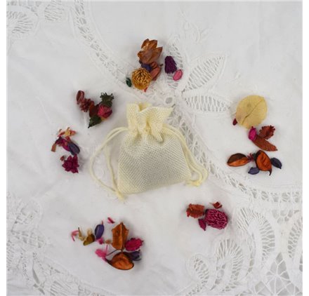 Saco 7x9cm juta Golden Sahara