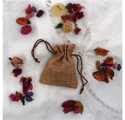 Sacs de Jute Natural 7x9cm