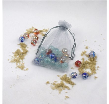 Sachets organza Platinum Silver 10x14cm