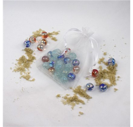 Sachets organza Imperial White 10x14cm