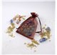 Bolsa organza Dark Chocolate Templation 10x14cm