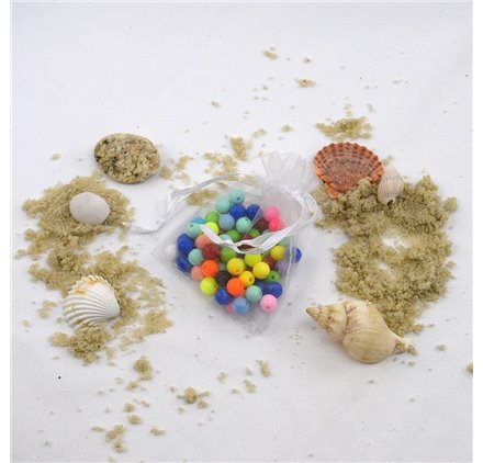 Bolsa organza Imperial White 7x9cm