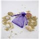 Bolsa organza Indigo Purple 7x9cm