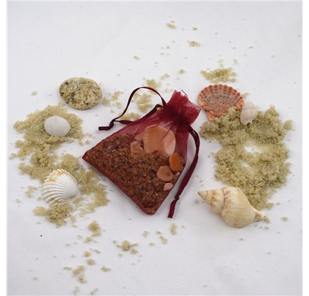 Sachets organza Bordeaux 7x9cm