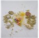 Sachets organza Sun Yellow 7x9cm