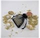 Saco 7x9cm organza Quasar Black