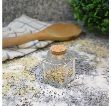 Frasco de vidro Quadradito 40ml