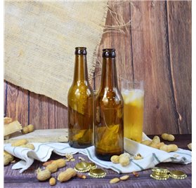 Bouteille de Bière Brune 330ml 33cl