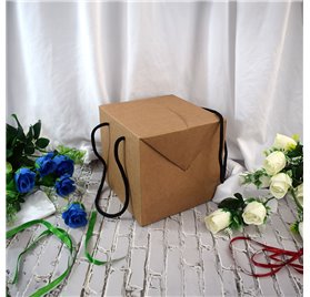 Prírodná farba box opatrenia 200x200x200mm