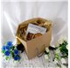 Box color natural measures 250x250x250mm