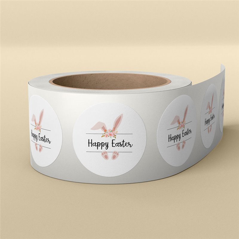 Pegatinas Pascua Bunny Tail - 50x40mm