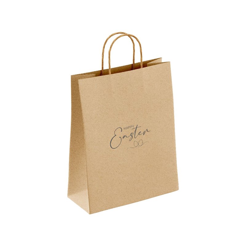 Bolsas de Papel 250x100x320mm Kraft Easter Elegance