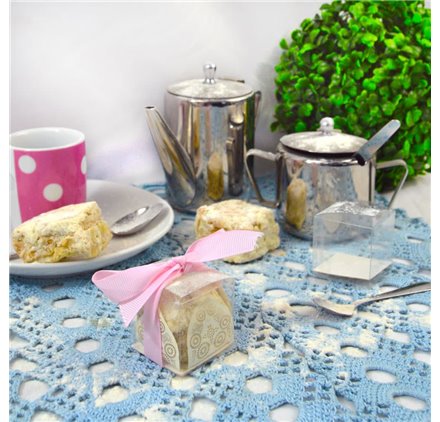 Caixa transparente cubo 40x40x40mm