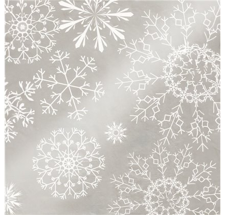 Papel de Embrulho 70cm Frost Patterns