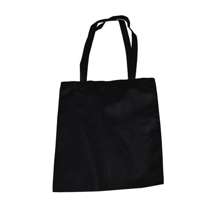Large black handle TNT bag 40x35cm