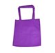 Large purple handle TNT bag 40x35cm