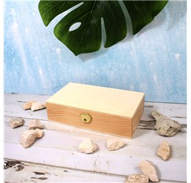 Small wooden box Rebelde Treasure 180x103x46mm