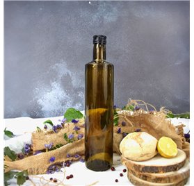 Bouteille en verre Lotus Sombre 750ml