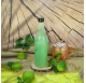 Garrafa de vidro para licores plutão 500ml
