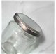 coperchio metallico argento