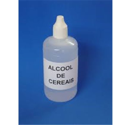 Alcool de cereais e fixador