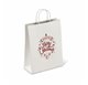 Sacos de Papel Brancos 250x100x320mm Merry Christmas