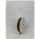 Burgundy Organza Ribbon 15mm 25m