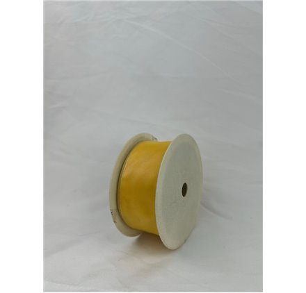 Rollo de Cinta Tafetán Amarillo Tostado 40mm 25m