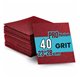 ProFinish Rotes Aluminiumschleifpapier 40 Grit 230x280mm