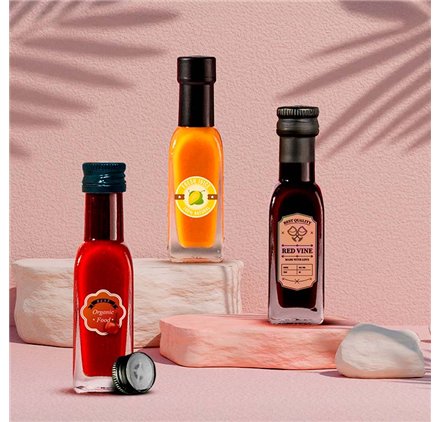 Garrafa de vidro Orquidea 20ml