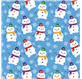Wrapping Paper Snowmen on Ice 62cm x 90m
