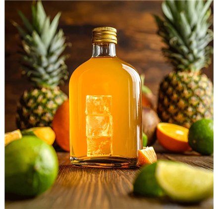 Quimera Bottle 200ml with golden lid
