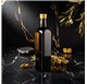 Botella de vidrio Orquidea Oscura 500ml