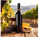 Classic Dark Glass Bottle 750ml with Cork Stopper