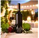 Klassische Dunkle Glasflasche 750ml mit Korkverschluss