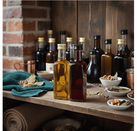 10 cl 100ml - Glass Bottle Orquidea