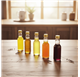 Pegasus 50ml Glasflasche mit goldfarbenem Deckel